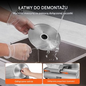 KRAJALNICA GASTRONOMICZNA DO MIĘSA SERA 180 W 4