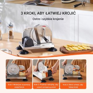 Krajalnica do CHLEBA WĘDLIN SERA WARZYW Ręczna 015,24 cm 2