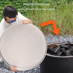 Pokrywa Ochronna do Paleniska 69 cm 5