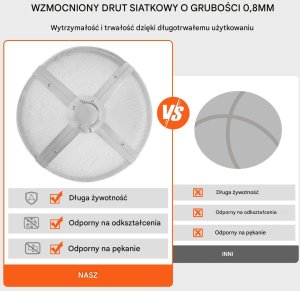 Osłona Iskroochronna do Paleniska 51 cm 4