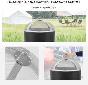 Osłona Iskroochronna do Paleniska 51 cm 5