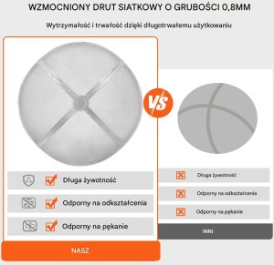 Osłona Iskroochronna do Paleniska 91 cm 3