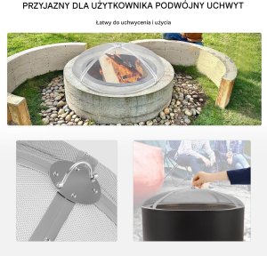 Osłona Iskroochronna do Paleniska 91 cm 4