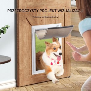 Wymienna Klapa do Drzwiczek dla Zwierząt Rozmiar L 5