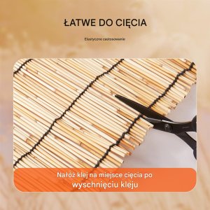 Mata trzcinowa na ogrodzenie balkon 3 x 1 m 4