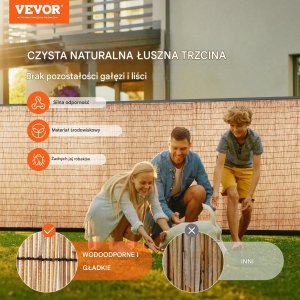 Mata trzcinowa na ogrodzenie balkon 3 x 1 m 7