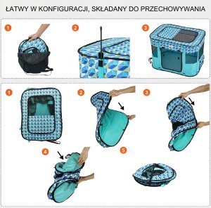 Transporter dla psa kota torba transportowa 5