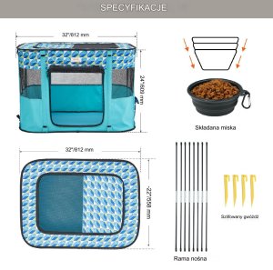 Transporter dla psa kota torba transportowa 6