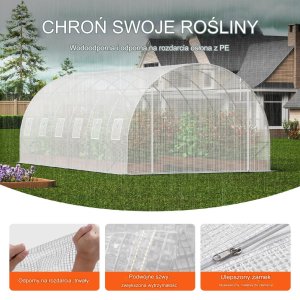 Szklarnia Tunelowa 3x6x2 m 9