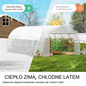 Szklarnia Tunelowa 3x6x2 m 10