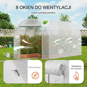 Szklarnia Tunelowa 24.52 m 11