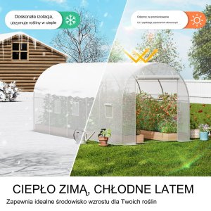 Szklarnia Tunelowa 24.52 m 9