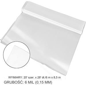 Folia do szklarni szklarniowa Folia Pokrycie do tunelu 6m x 8,5m 5