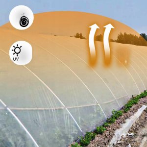 Folia do szklarni szklarniowa Folia Pokrycie do tunelu 7,3 x 15,2 m 5