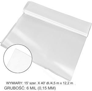 Folia do szklarni szklarniowa Folia Pokrycie do tunelu 4,5 x 12,2 m 10