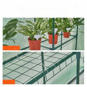 Mały tunel foliowy ogrodowy szklarnia balkon taras warzywa 141x200 cm 4