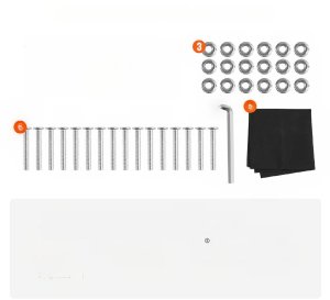 Vevor Stojak na drewno opałowe kominkowe duży kosz metalowy +plandeka 259x36cm 12