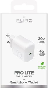 Ładowarka sieciowa USB-C PROLITE 20W - biała Ładowarka sieciowa USB-C PROLITE 20W - biała 2