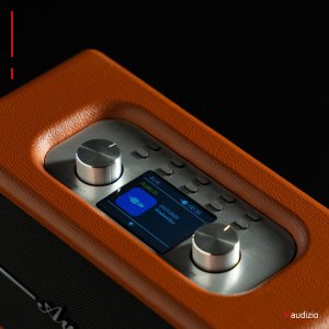 Radio Audizio Radio retro DAB FM BT Tune60 brązowe one size 16