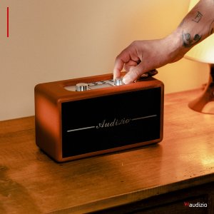 Radio Audizio Radio retro DAB FM BT Tune60 brązowe one size 18