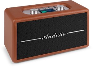 Radio Audizio Radio retro DAB FM BT Tune60 brązowe one size 3