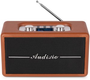 Radio Audizio Radio retro DAB FM BT Tune60 brązowe one size 4