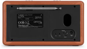 Radio Audizio Radio retro DAB FM BT Tune60 brązowe one size 10