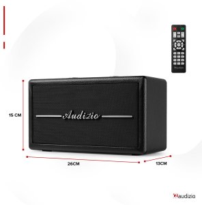 Radio Audizio Radio retro DAB FM BT Tune60 czarny one size 16