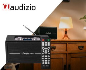 Radio Audizio Radio retro DAB FM BT Tune60 czarny one size 2