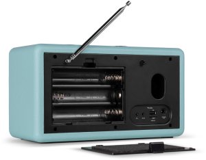 Radio Audizio Radio retro DAB FM BT Tune60 niebieskie one size 11