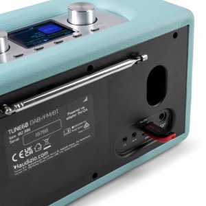 Radio Audizio Radio retro DAB FM BT Tune60 niebieskie one size 12