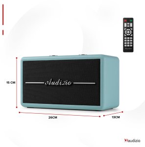 Radio Audizio Radio retro DAB FM BT Tune60 niebieskie one size 17