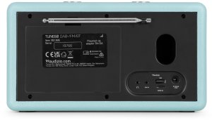 Radio Audizio Radio retro DAB FM BT Tune60 niebieskie one size 10