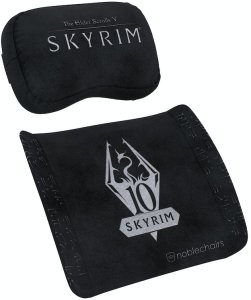 Noblechairs noblechairs Skyrim, Neck pillow/Lumbar pillow, Black, 2 pc(s) 2
