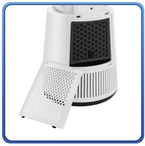 Wentylator Lean Wentylator Bezłopatkowy Podłogowy Oscylacja Timer Wyświetlacz LCD PILOT 3