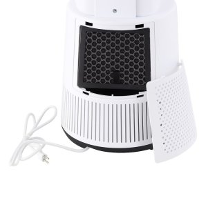 Wentylator Lean Wentylator Bezłopatkowy Podłogowy Oscylacja Timer Wyświetlacz LCD PILOT 7