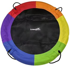 LeanToys Huśtawka Ogrodowa Bocianie Gniazdo Dla Dzieci Kolorowa 100cm 3