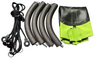 Huśtawka Lean Sport Huśtawka Ogrodowa Bocianie Gniazdo Dla Dzieci Zielona 60cm 4