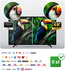 Antena RTV Berdsen Antena wewnętrzna zewnętrzna TV ultra HD 4K BD-955 czarna 13