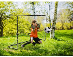 Neo-Sport Bramka do piłki nożnej 183 x 122 x 61cm NS-492 czarna 6