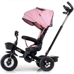 Milly Mally Rowerek Trójkołowy Movi Black-Pink 2