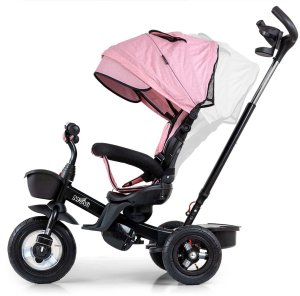 Milly Mally Rowerek Trójkołowy Movi Black-Pink 3