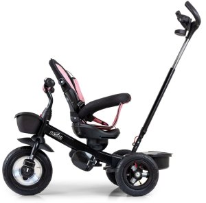Milly Mally Rowerek Trójkołowy Movi Black-Pink 6