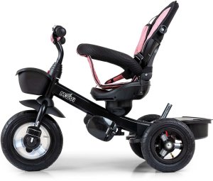 Milly Mally Rowerek Trójkołowy Movi Black-Pink 7