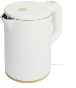 Czajnik Bauerkraft Czajnik elektryczny bezprzewodowy turystyczny 1500 W 1.2 l obrotowy biały 2