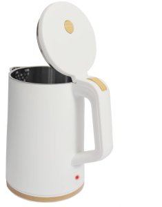 Czajnik Bauerkraft Czajnik elektryczny bezprzewodowy turystyczny 1500 W 1.2 l obrotowy biały 4