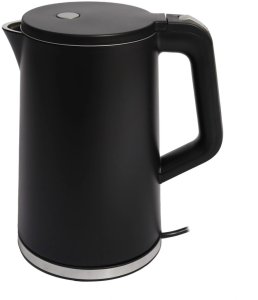 Czajnik Bauerkraft Czajnik elektryczny bezprzewodowy turystyczny 1500 W 1.7 l obrotowy czarny 2