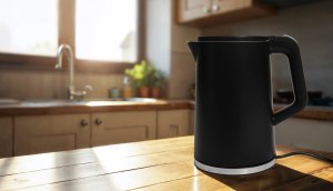 Czajnik Bauerkraft Czajnik elektryczny bezprzewodowy turystyczny 1500 W 1.7 l obrotowy czarny 8