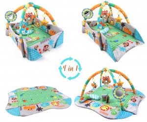 TK Import TinyMini JL628-1B Mata edukacyjna 4w1 Dżungla 4