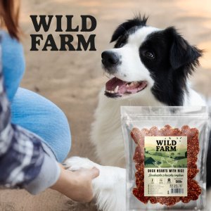 Happy Cat WILD FARM Serduszka z kaczką i ryżem 500g przysmak dla psa 3
